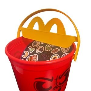 McDonald’s | Red Zombie Halloween Boo Bucket with Stickers